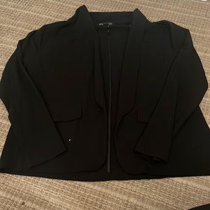 Forever 21, Black Blazer. Plus Size: 2X. Barely used, great condition